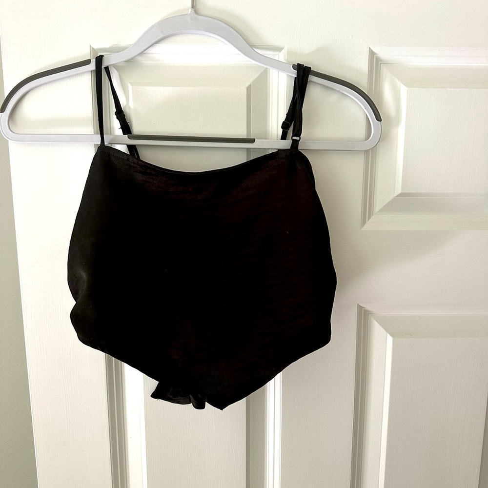 PacSun black bandanna top